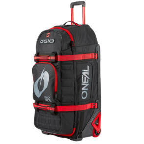 OGIO X ONEAL GEAR BAG - RIG 9800 (WHEELED) BLACK/RED