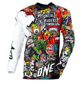 ONEAL 2027 MAYHEM CRANK JERSEY BLACK/MULTI 