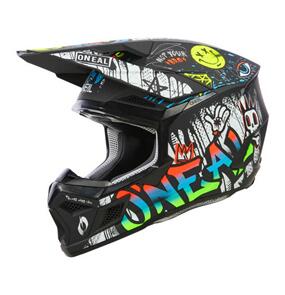 ONEAL 2025 YOUTH 3SRS HELMET RANCID V.24 - MULTI 