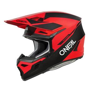 ONEAL 2025 3SRS HELMET RACE V.25 - MATTE BLK/RED