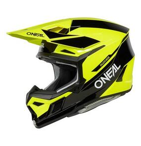 ONEAL 2025 3SRS HELMET RACE V.25 - BLK/N-YEL