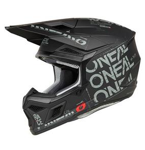 ONEAL 2025 3SRS HELMET STATIC V.25 - MATTE BLK/GRAY 