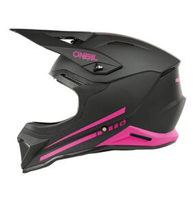 ONEAL 2025 1SRS HELMET SOLID V.25 - MATTE BLK/PNK 