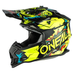 ONEAL 2023 2SRS HELM VILLAIN NEON/YEL YOUTH
