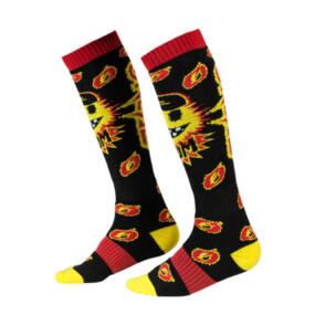 ONEAL PRO MX SOCKS BOOM BLK/YEL ADULT (OS)