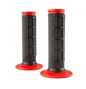 ONEAL MX PRO GRIPS HALF WAFFLE DUAL COMP - BLK/RED