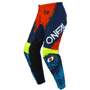 ONEAL 2025 YOUTH ELEMENT PANTS SHOCKER V.25 - BLU/ORG