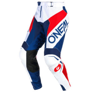 ONEAL 2024 HARDWEAR AIR PANT SLAM V.24 WHT/BLU/RED