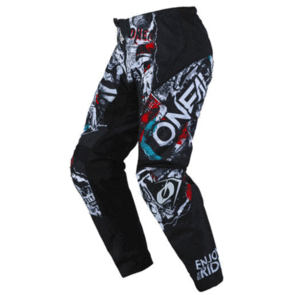 ONEAL 2025 ELEMENT PANTS ATTACK V.25 - BLK/WHT