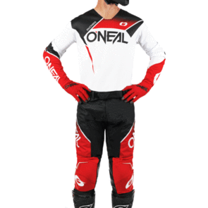 ONEAL 2025 HARDWEAR AIR JERSEY AND PANTS SLAM V.25 - BLK/RED