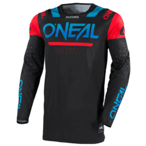 ONEAL 2025 PRODIGY FIVE FOUR V.54 JERSEY BLACK BLUE