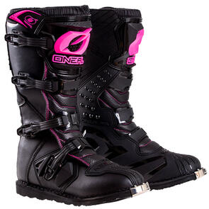 ONEAL 2025 WOMENS RIDER BOOTS BLK/PINK