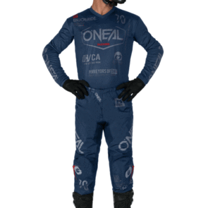 ONEAL 2026 ELEMENT JERSEY AND PANTS BRAND NAVY BLUE GREY