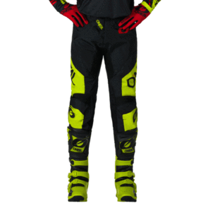 ONEAL 2026 ELEMENT PANTS RACEWEAR V.26 BLACK NEON YELLOW
