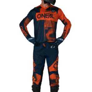 ONEAL 2026 ELEMENT V6 JERSEY AN PANTS ROLLER BLUE ORANGE
