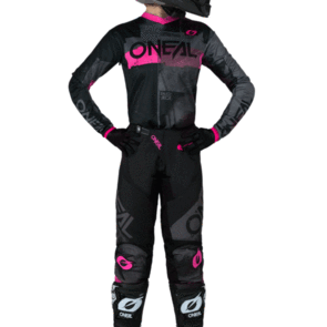ONEAL 2026 WOMENS ELEMENT V6 JERSEY AND PANTS ROLLER BLACK PINK