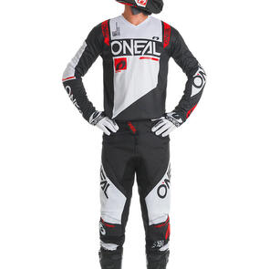 ONEAL 2027 ELEMENT JERSEY AND PANTS FACTOR - BLACK/WHITE