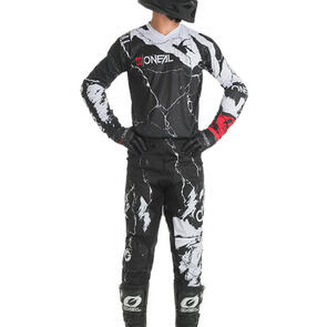 ONEAL 2027 ELEMENT JERSEY AND PANTS ACID - WHITE/BLACK