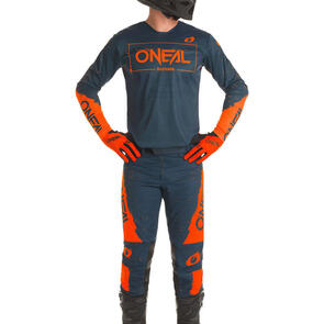 ONEAL 2027 MAYHEM JERSEY AND PANTS PAINT - NAVY/ORANGE