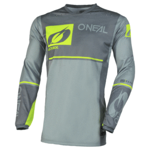 ONEAL 2023 HARDWEAR JERSEY FLOW V.23 GREY NEON YELLOW