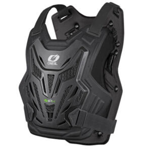 ONEAL SPLIT CHEST PROTECTOR LITE BLK YOUTH (OS)