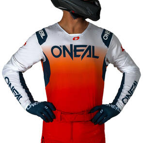 ONEAL 2026 PRODIGY JERSEY FIVE FIVE V.26 - RED/ORG/NVY