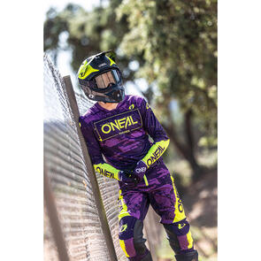 ONEAL 2027 MAYHEM JERSEY AND PANTS PAINT - PURPLE/NEON