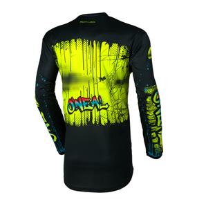 ONEAL 2026 YOUTH ELEMENT JERSEY AND PANTS RANCID V.26 BLACK NEON YELLOW