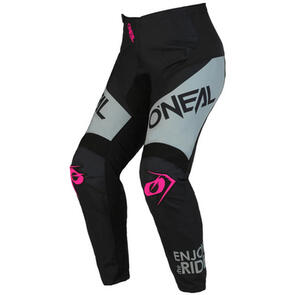 ONEAL WOMENS ELEMENT PANTS RACEWEAR V.23 BLACK PINK