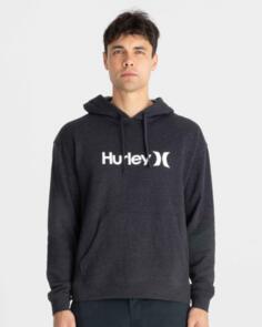 HURLEY ONE AND ONLY SOLID CORE PULLOVER BLACK HTR