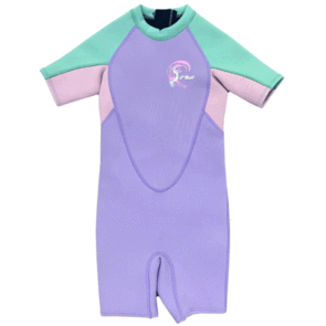ONEILL 2023 GIRLS TODDLER REACTOR BZ SS SPRING 2MM MIST/PINK/SEAFM