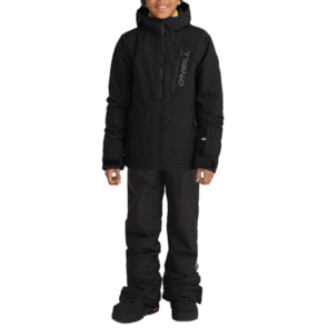 ONEILL SNOW 2025 BOYS HAMMER JACKET AND BIB PANTS BLACK