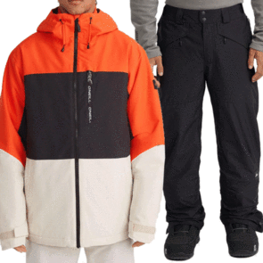 ONEILL SNOW 2025 CARBONITE  JACKET PAPRIKA AND HAMMER PANTS