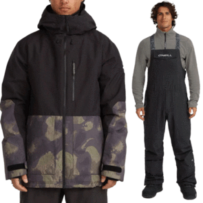 ONEILL SNOW 2025 O'RIGINALS BLOCK JACKET CAMO AND BIB PANTS