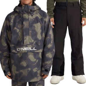 ONEILL SNOW 2025 O'RIGINALS ANORAK JACKET CAMO AND PARK PANTS