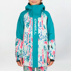 ONEILL SNOW 2026 GIRLS PLAY SNOW JACKET WHITE CLUSTER