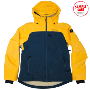 ONEILL SNOW SAMPLE - 2025 WOMENS APLITE PLUS SNOW JACKET FADED ORANGE ALMA STEEL