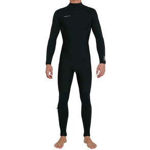 ONEILL 2024 DEFENDER BACK ZIP 3/2MM GLUED STEAMER BLACK