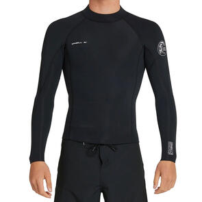 ONEILL 2024 DEFENDER LS CREW GBS 2MM - BLK/BLK