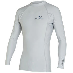 ONEILL 2024 REACTOR UV LS RASH VEST - COOL GREY