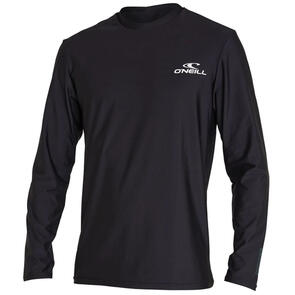 ONEILL 2024 REACTOR UV LS RASH TEE - BLACK