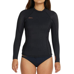 ONEILL 2024 WOMENS HYPERFREAK LS CREW 1.5MM - BLACK