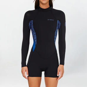 ONEILL 2025 BAHIA BACK ZIP LONG SLEEVE BOYLEG SPRING 2MM JUNGLE SURF