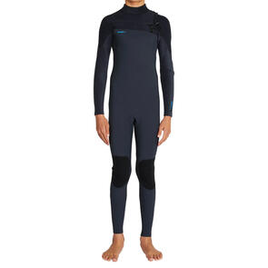 ONEILL 2025 BOYS HYPERFREAK 3/2+MM CHESTZIP STEAMER GUNMETAL