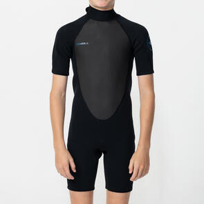 ONEILL 2025 BOYS REACTOR 2 BACKZIP SS SPRING 2MM BLACK