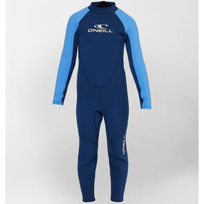 ONEILL 2025 BOYS TODDLER REACTOR BACKZIP 2MM STEAMER NAVY