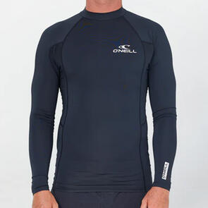 ONEILL 2025 CLEAN & MEAN L/S RASH GUARD - BLACK