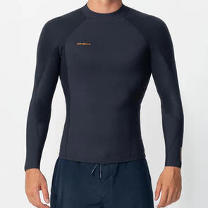ONEILL 2025 HYPERFREAK LS CREW GBS 2MM - GUNMETAL