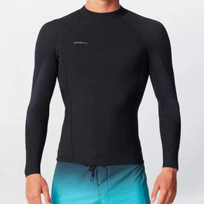 ONEILL 2025 HYPERFREAK LS CREW GBS 2MM - BLK/BLK