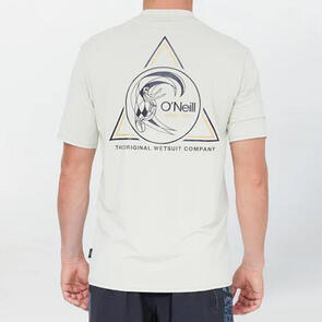ONEILL 2025 OG ANGLE SURF TEE SS - LIGHT KHAKI